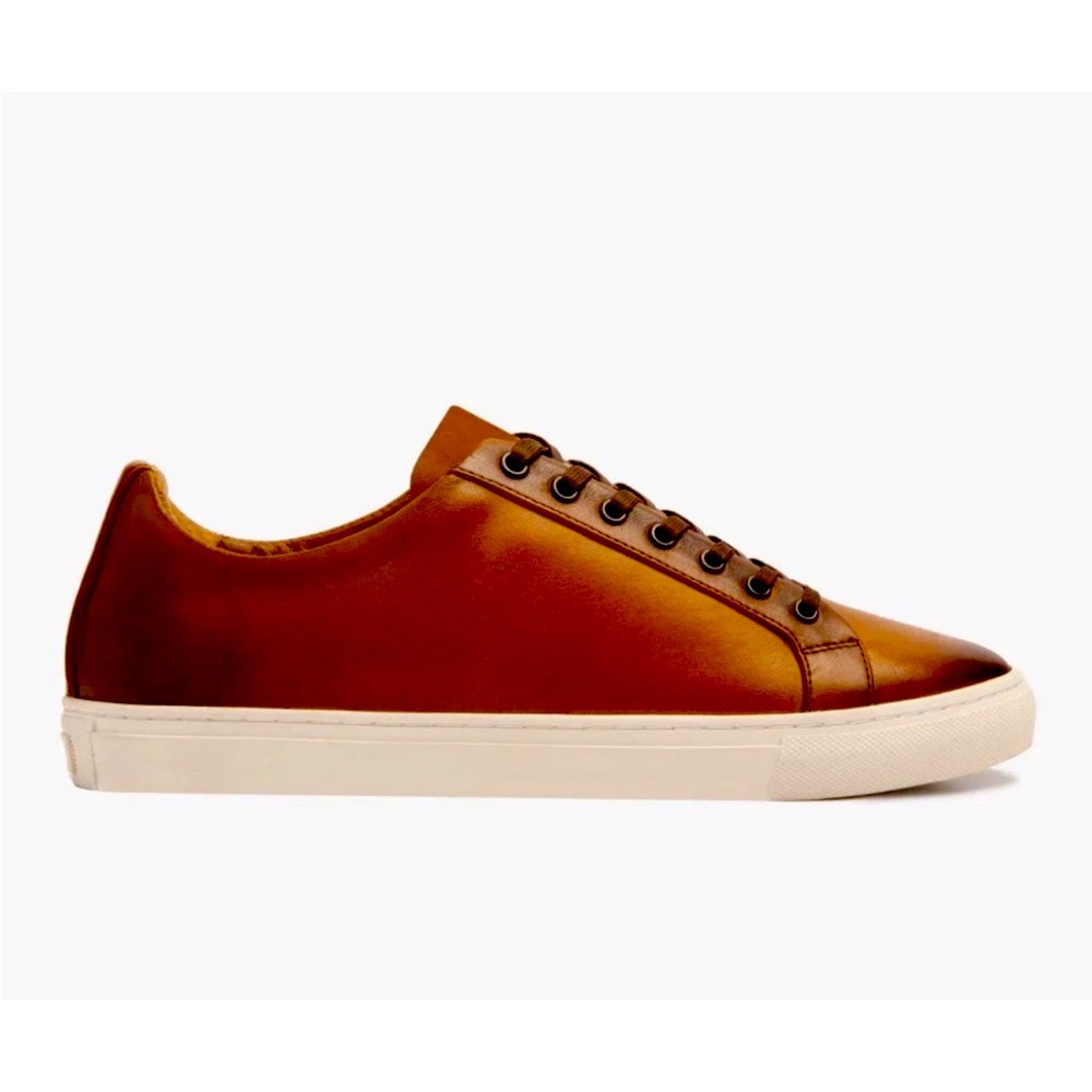 Thursday Boot Co. Premier Low Top Sneaker Coffee Leather Shoes Men’s Size 10.5